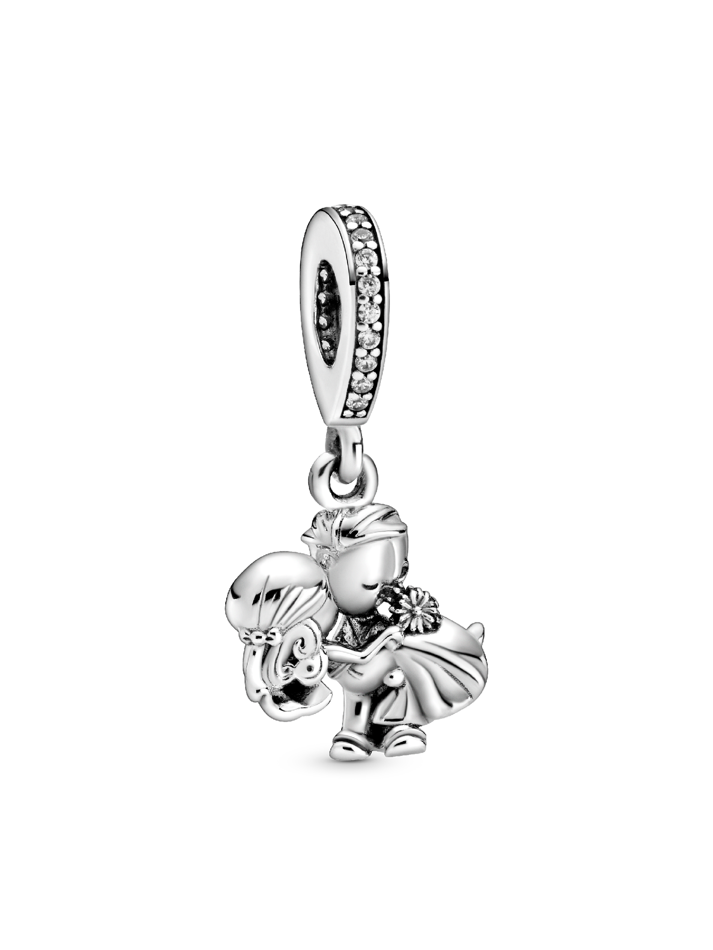 Женский шарм Pandora Married Couple Dangle Charm, цвет: Серебро — фото 1