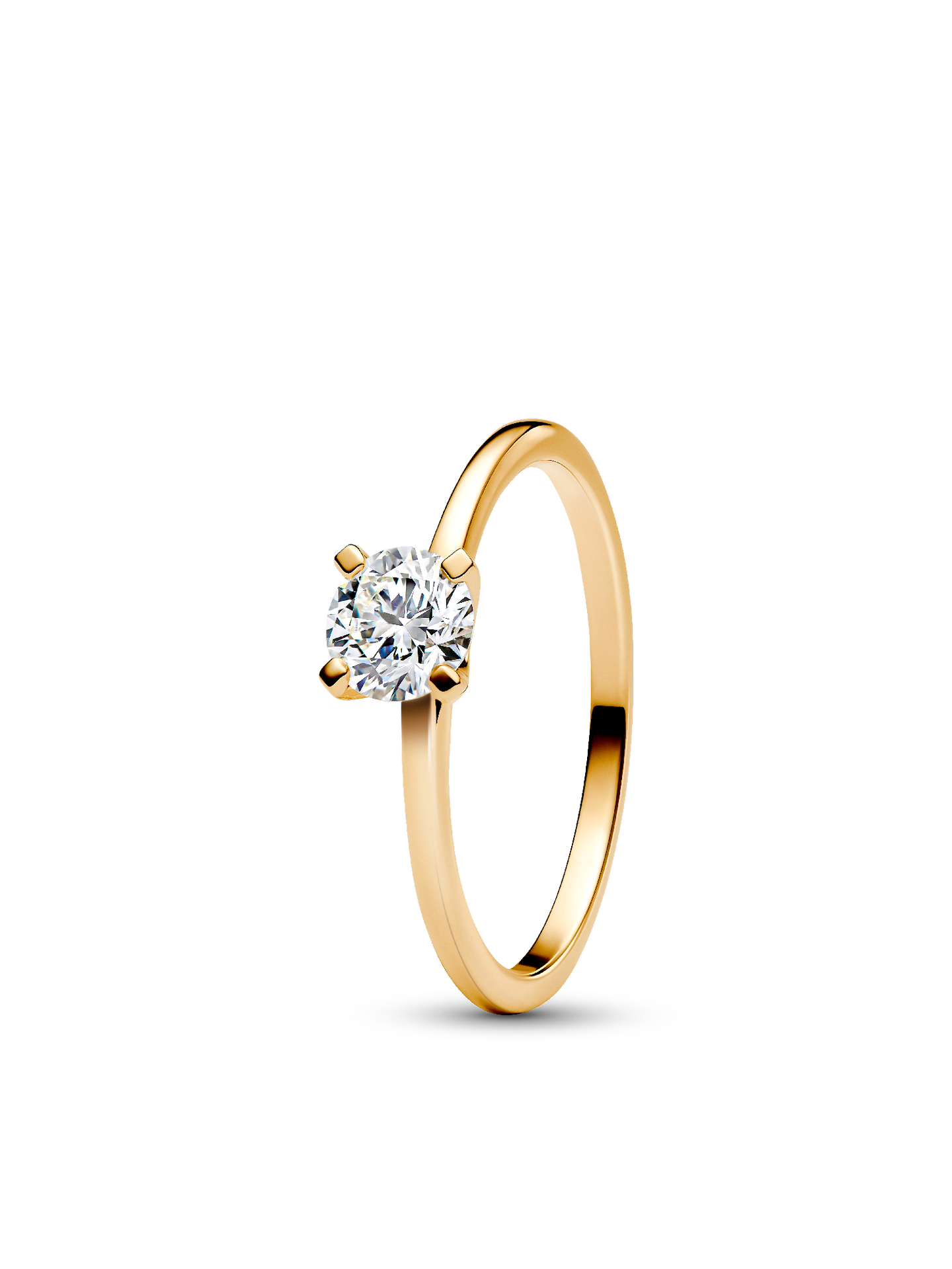 Женское кольцо Pandora Era Lab-Grown Diamond, Gold, цвет: Золотой