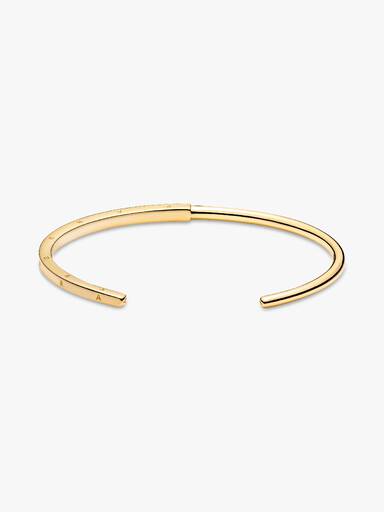 FINAL SALE - Pandora Signature I-D Open Bangle