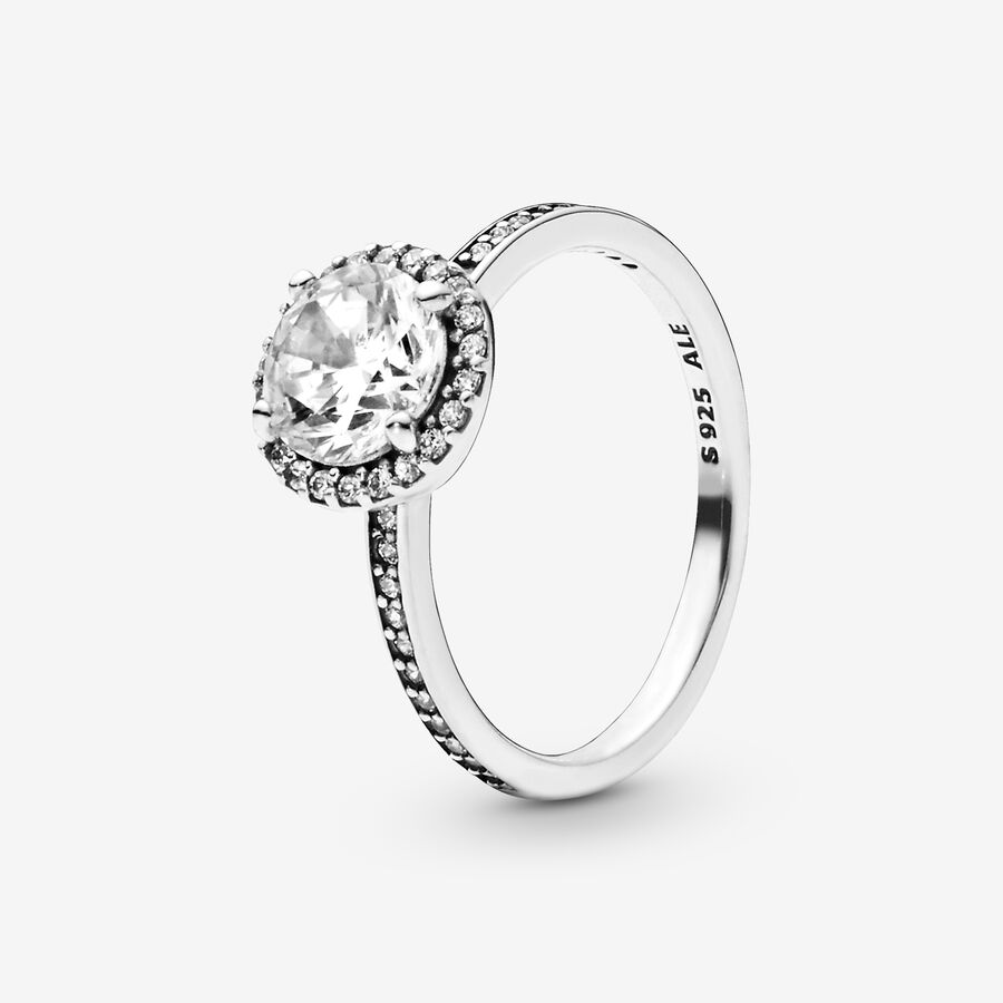 Nederigheid Correlaat in verlegenheid gebracht Classic Elegance Ring with Cubic Zirconia | Sterling silver | Pandora US