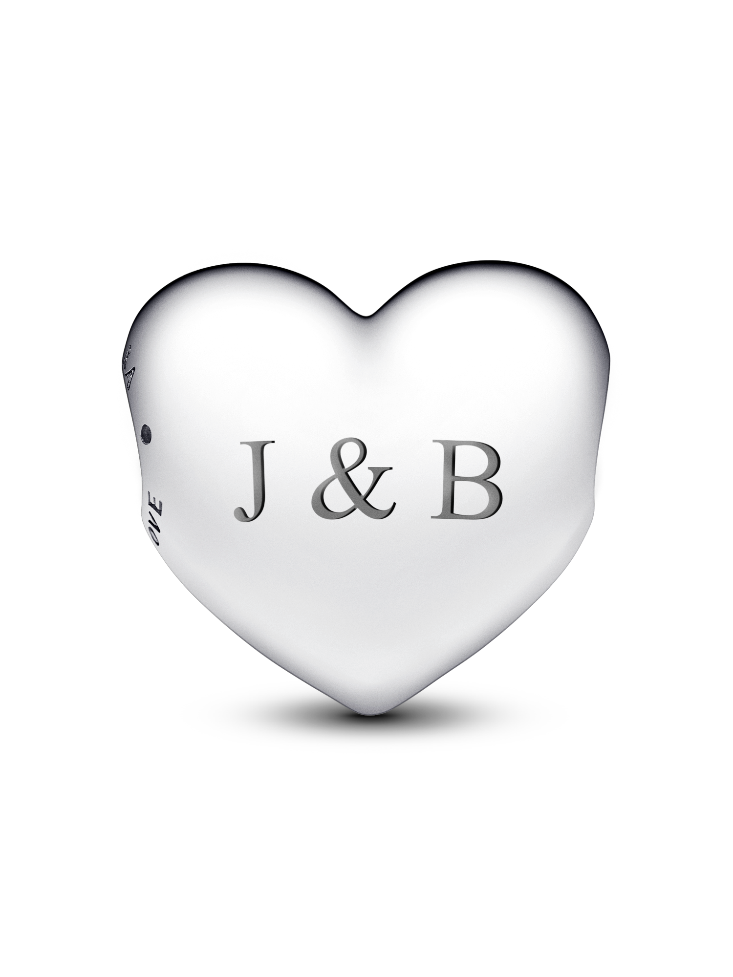 Be Love Engravable Large Heart Charm