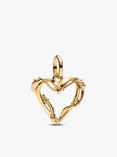 Barbed Wire Heart Bracelet Set