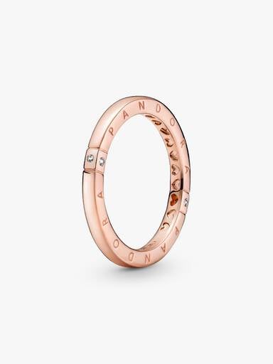 FINAL SALE - Logo & Hearts Ring
