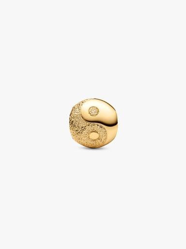 Textured Yin and Yang Mini Charm