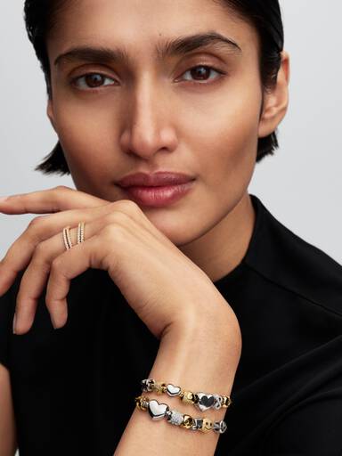 Textured Yin and Yang Mini Charm