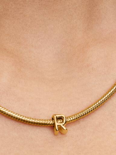 Letter R Alphabet Charm