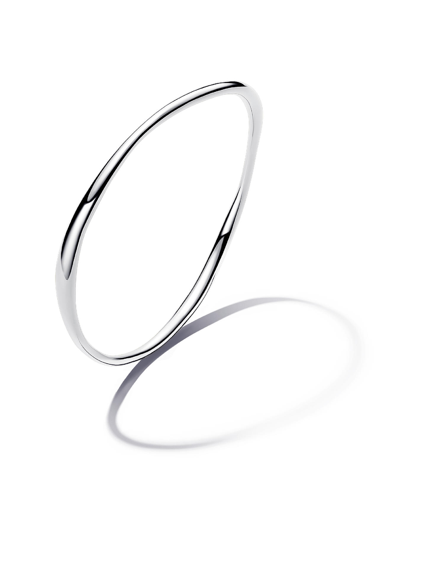 Женский браслет Pandora Organically Shaped, Sterling silver, цвет: Серебро — фото 1