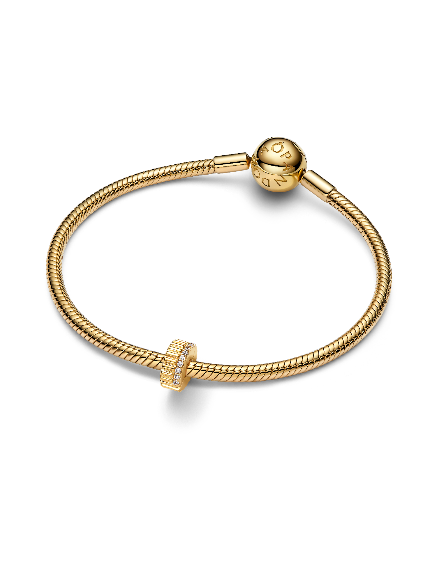 Ribbed Clip Charm