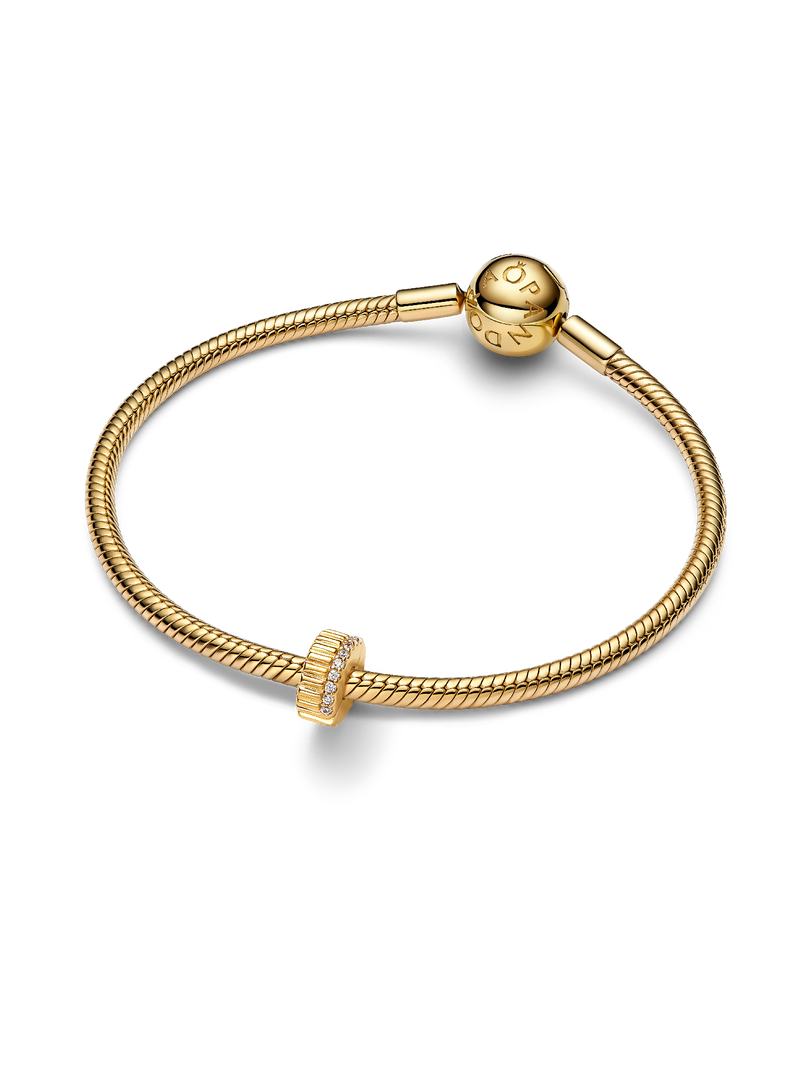 Ribbed Clip Charm