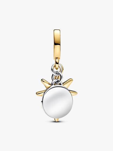 Engravable North Star Lab-grown Diamond Dangle Charm