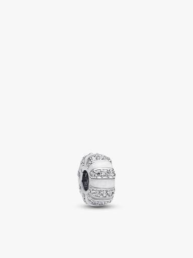 Silver Pearlescent Charm Trio