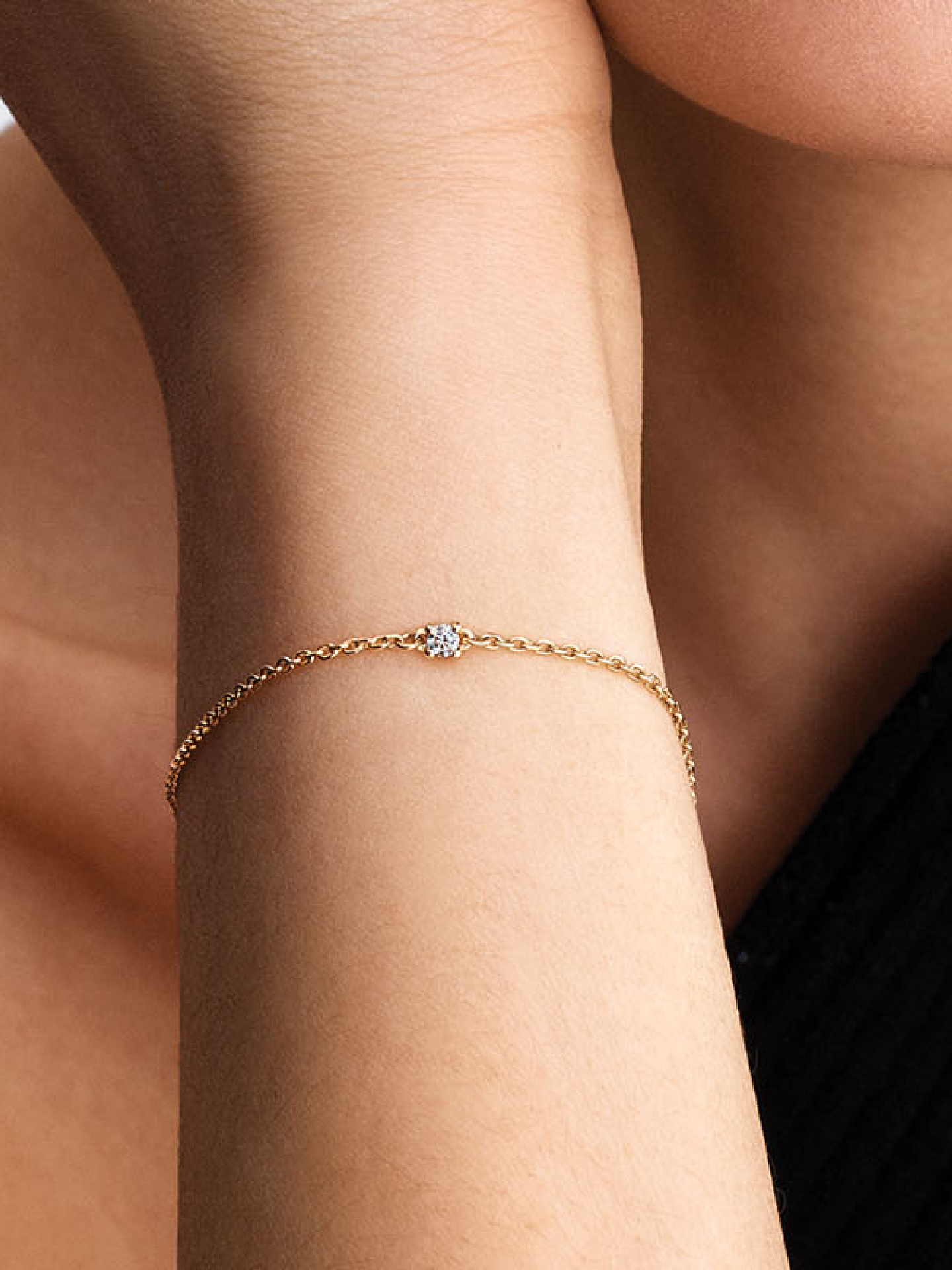 Женский браслет Pandora Era Lab-Grown Diamond, цвет: Золотой — фото 3