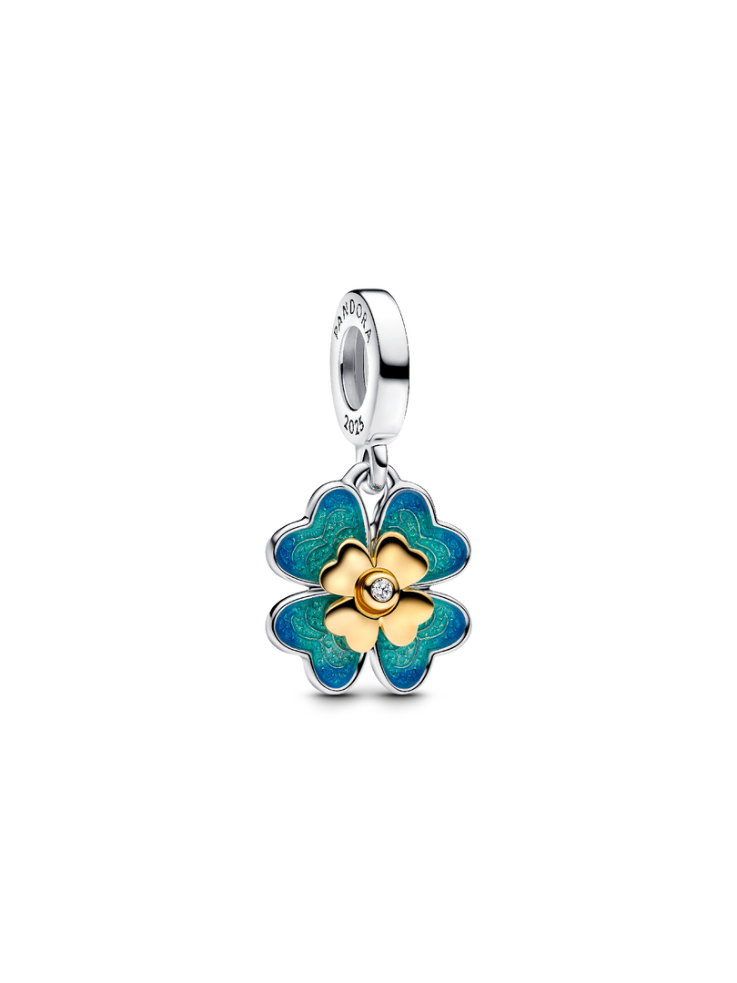 2025 Four Leaf Clover Lab-Grown Diamond Dangle Charm