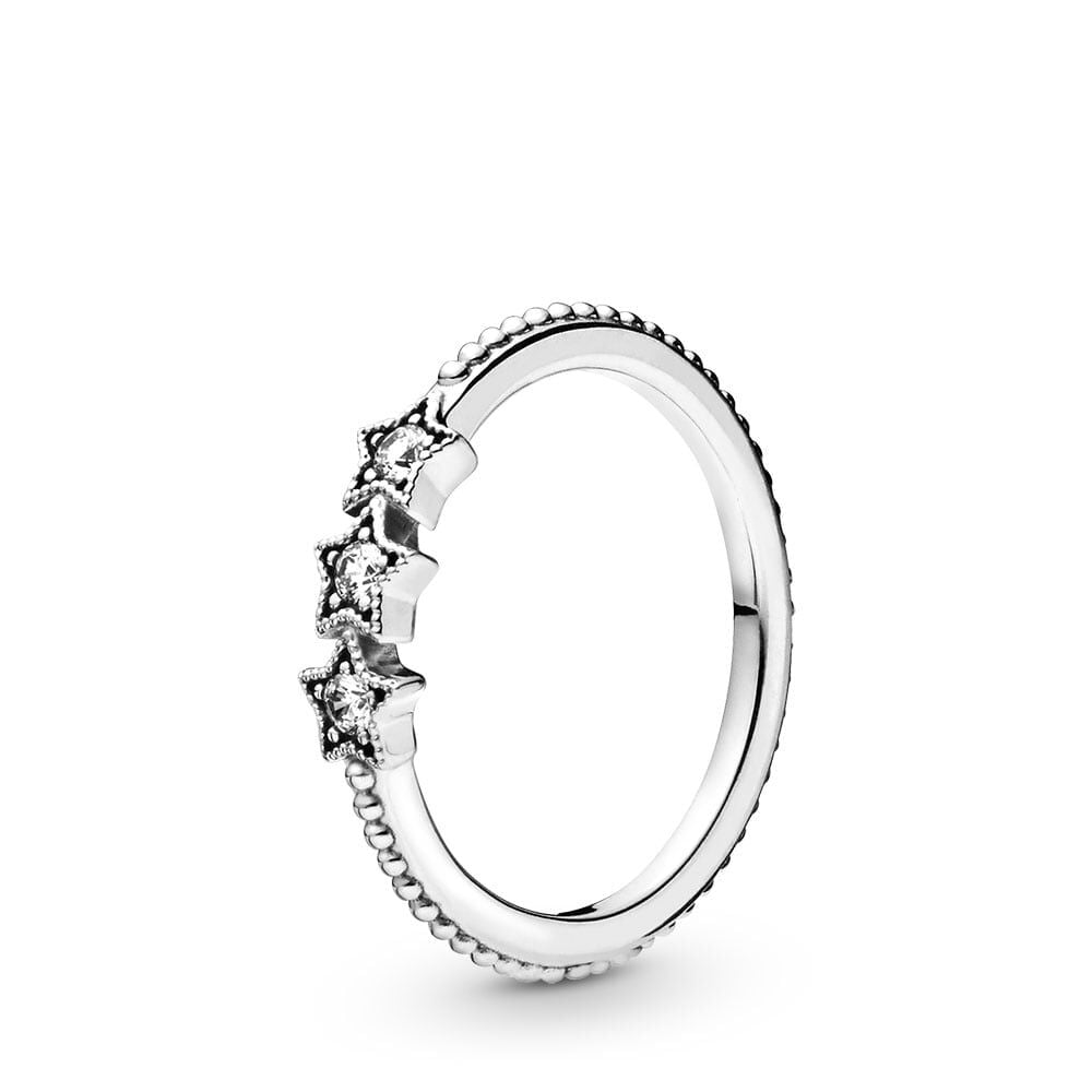 Womens Jewellery Rings PANDORA Celestial Stars Ring in Metallic 