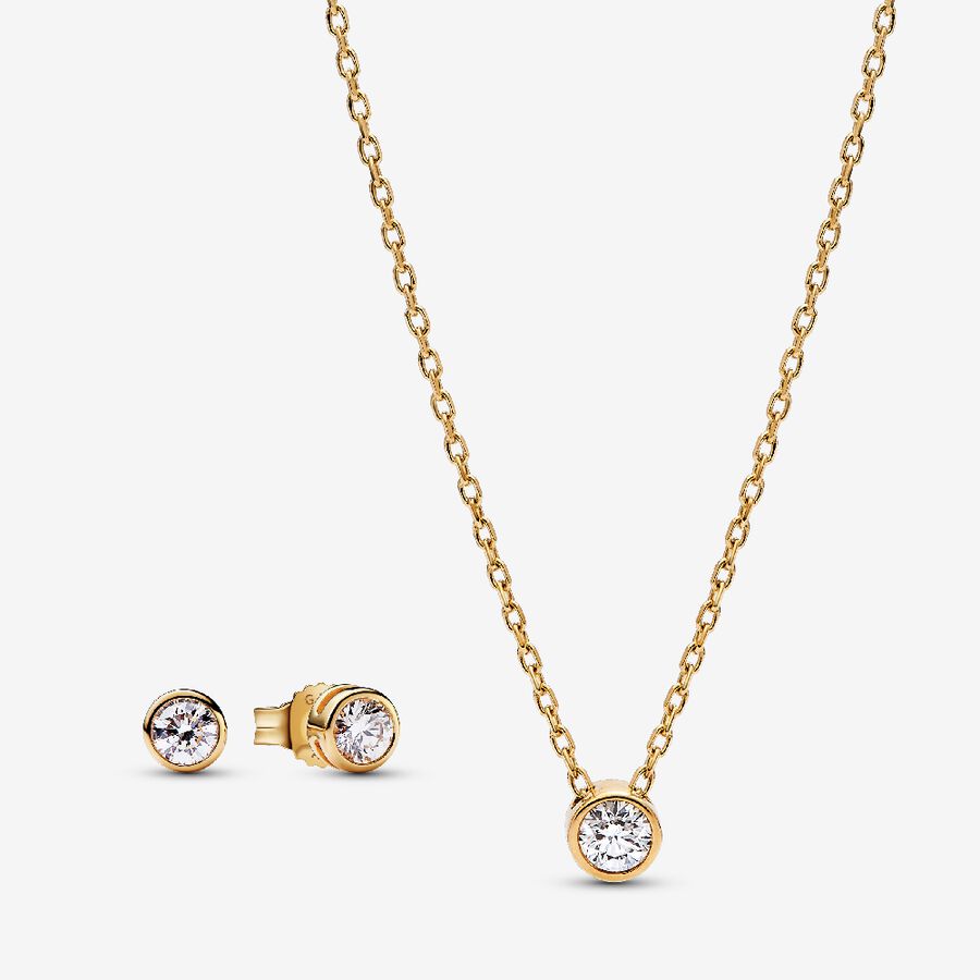 Pandora Era Lab-Grown Diamond Jewelry Gift Set 0.45 carat tw 14k Gold image number 0