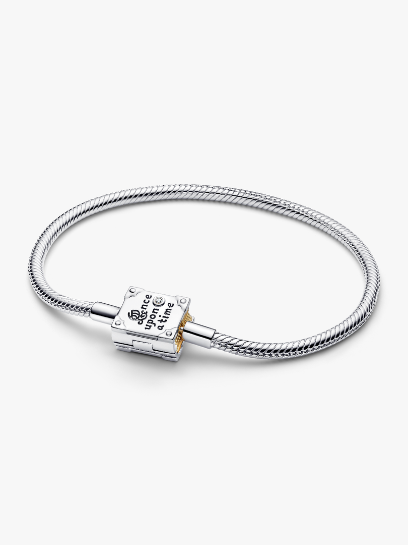Disney Princess Storybook Lab-grown Diamond Snake Chain Bracelet
