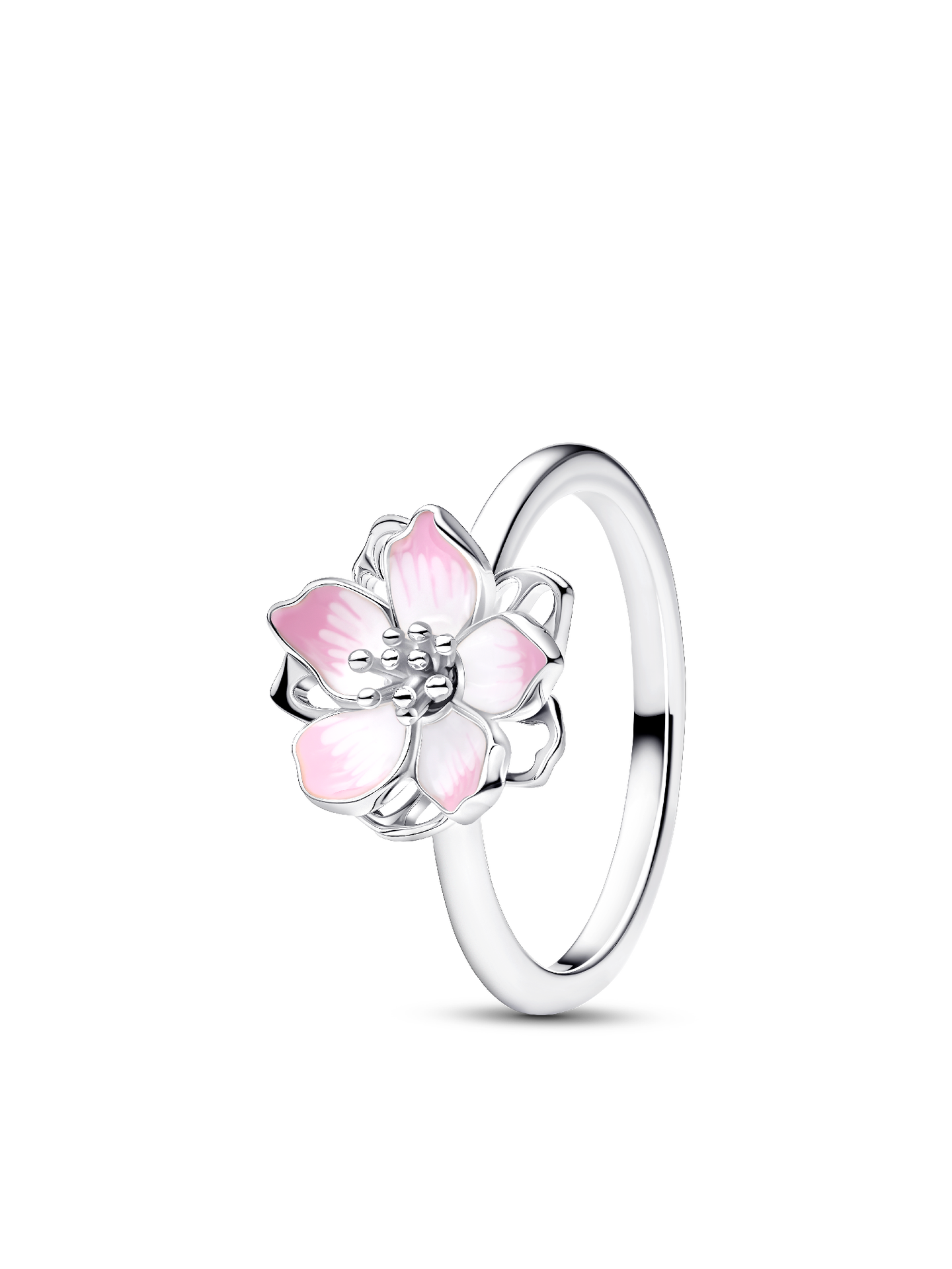 Женское кольцо Pandora Cherry Blossom, цвет: Серебро — фото 1