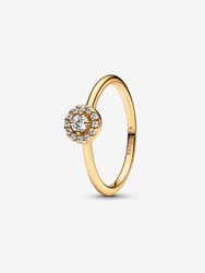 Round Pave Halo Ring Round Pave Halo Ring