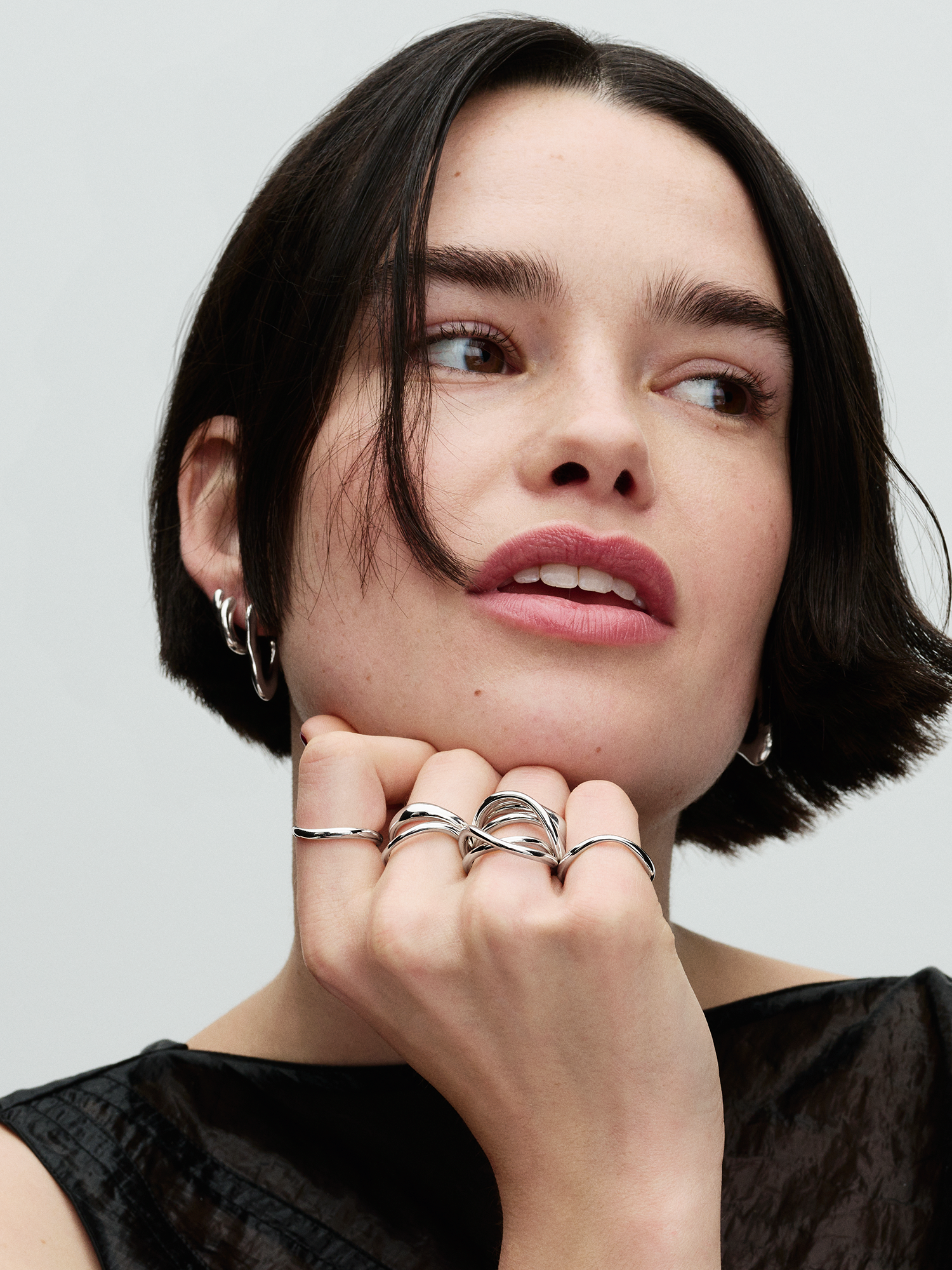 Organically Shaped Band Ring