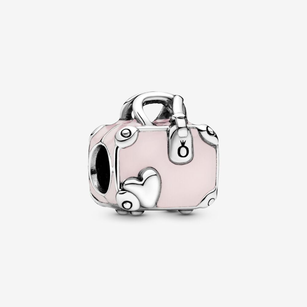 Pink Travel Bag Charm | Vacation Charms | Pandora US