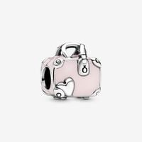 Pink Travel Bag Charm | Vacation Charms | Pandora US | Sterling silver | Pandora US