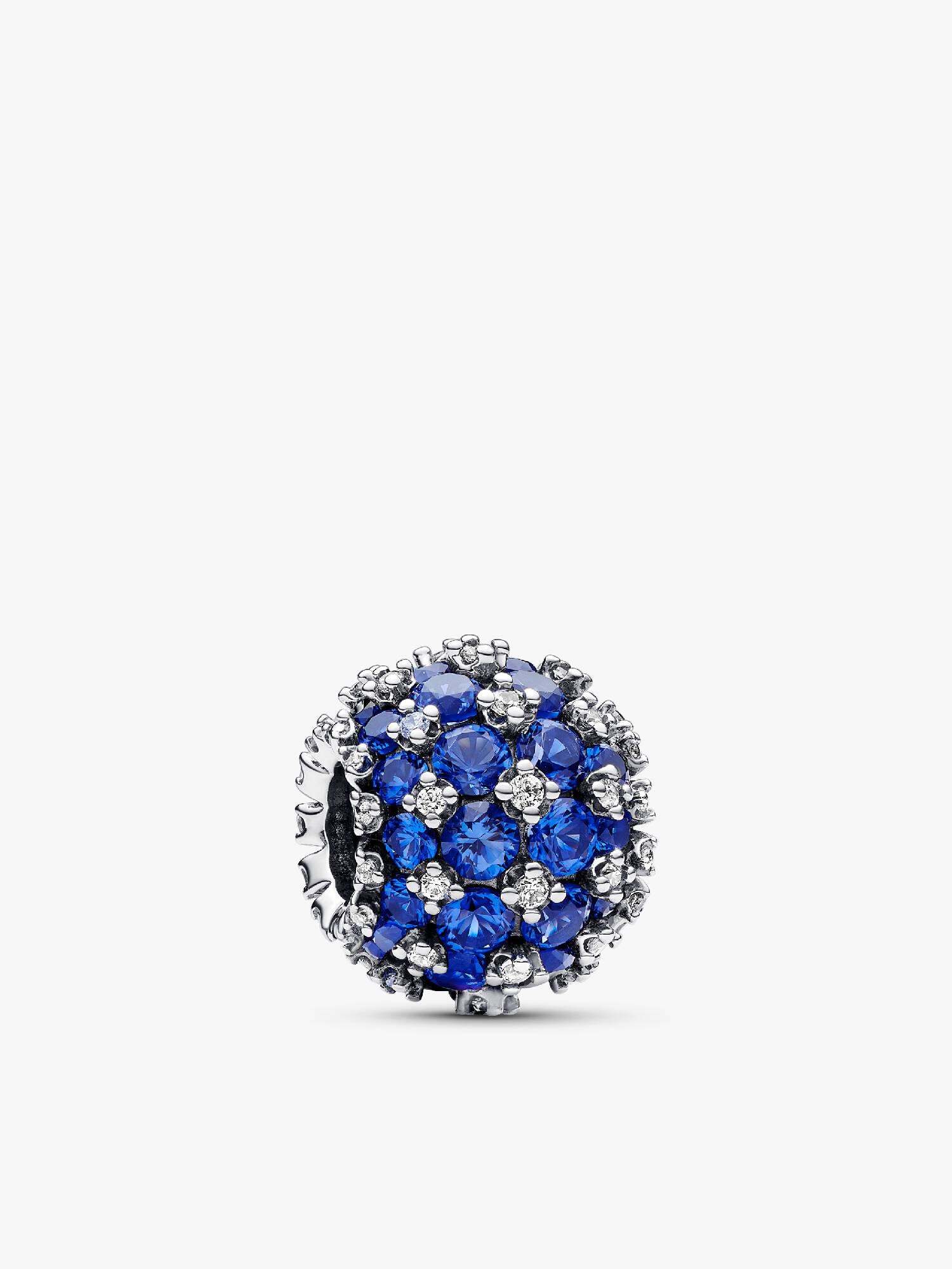 FINAL SALE - Sparkling Pavé Round Blue Charm