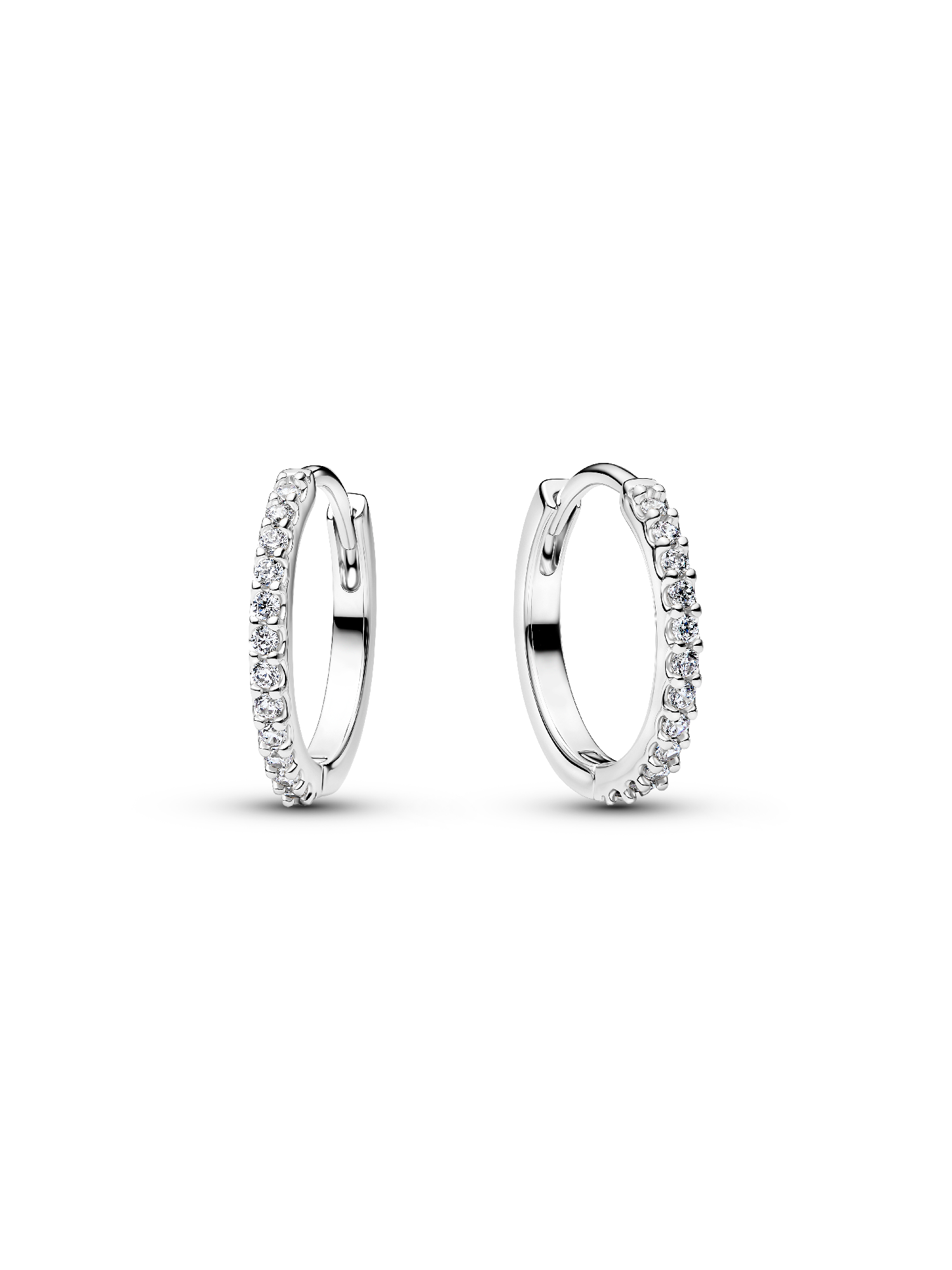 Sparkling Mini Hoop Earrings
