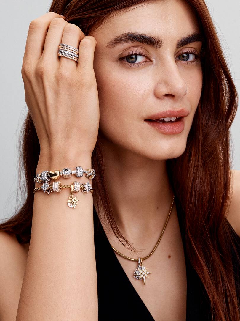 Funky Rings Pandora Sparkling Band Ring | Sterling silver | Pandora US
