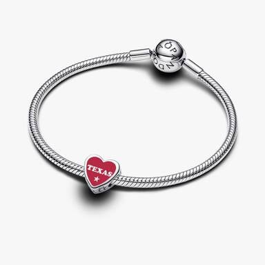 Texas Blue Bonnet Flag Charm