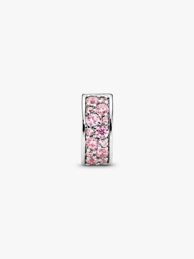 Pink Pavé Clip Charm