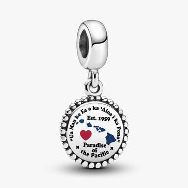FINAL SALE - Hawaii Map Dangle Charm