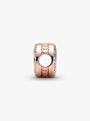 Engravable Sparkling Button Charm