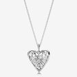 FINAL SALE - Heart of Winter Necklace, Clear CZ