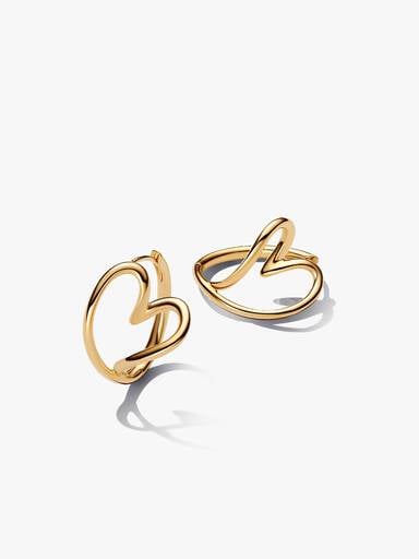 Organically Shaped Heart Jewelry Set