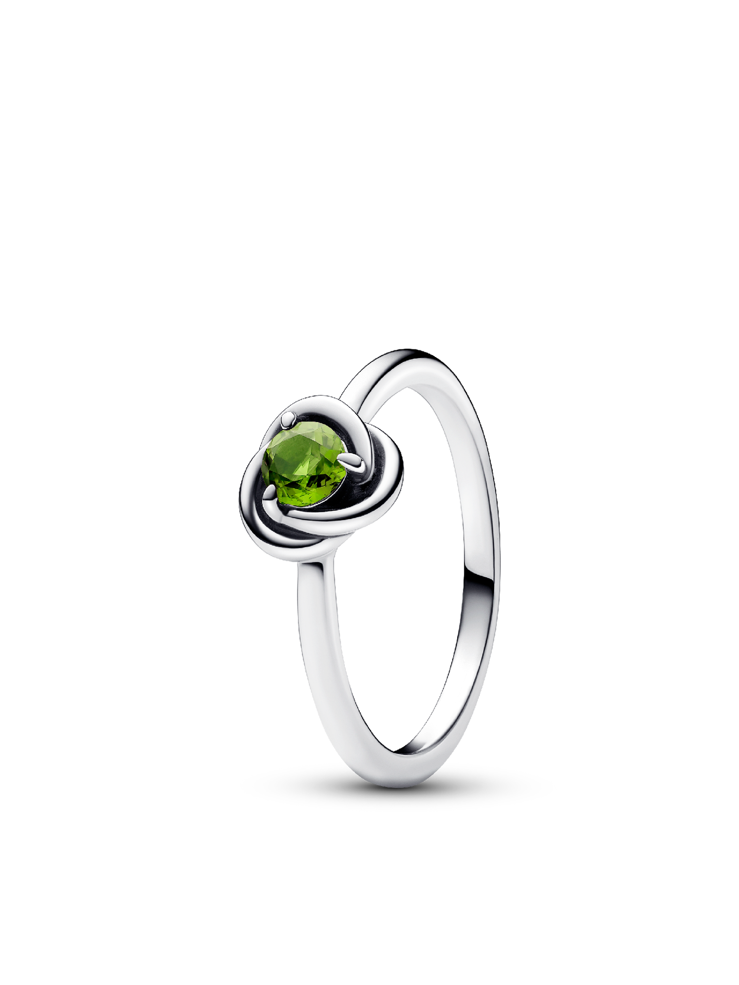 Женское кольцо Pandora August Birthstone Eternity Circle, цвет: Серебро — фото 1