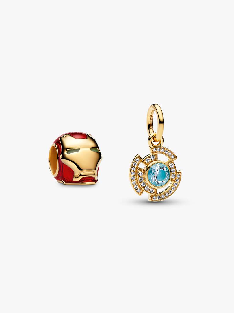 Marvel Iron Man Charm Duo