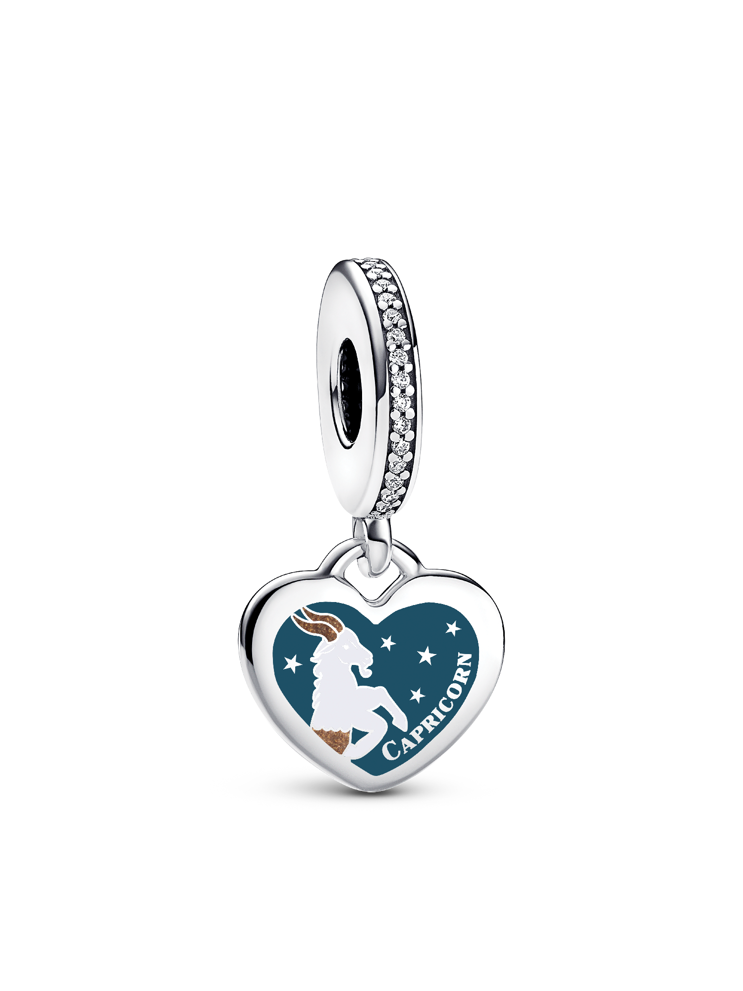 Capricorn Dangle Charm Bracelet Set