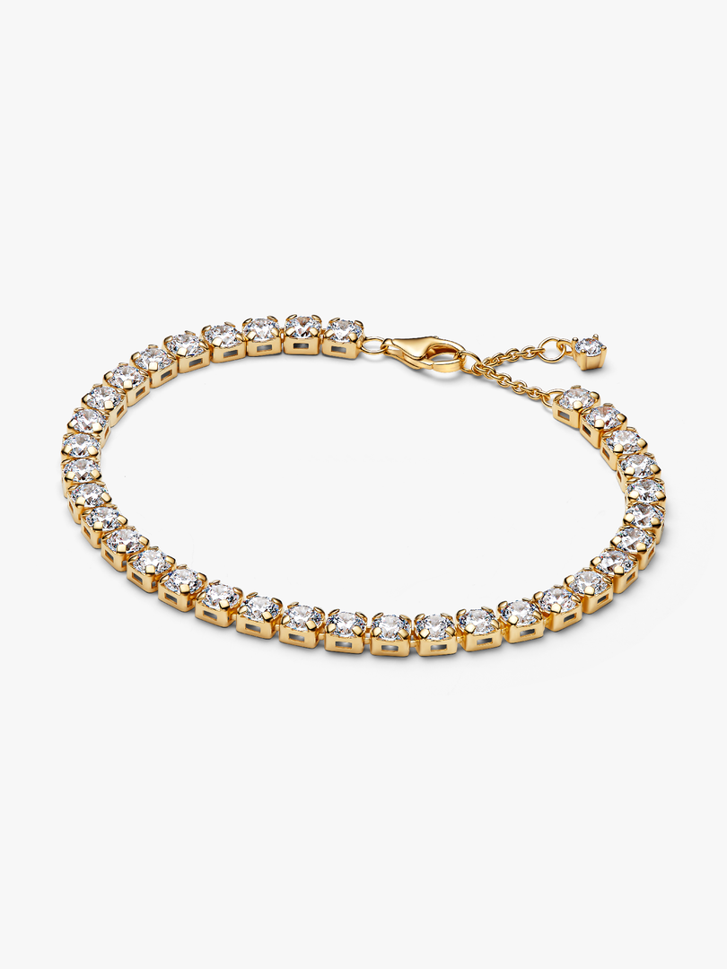 Sparkling Bold Tennis Bracelet