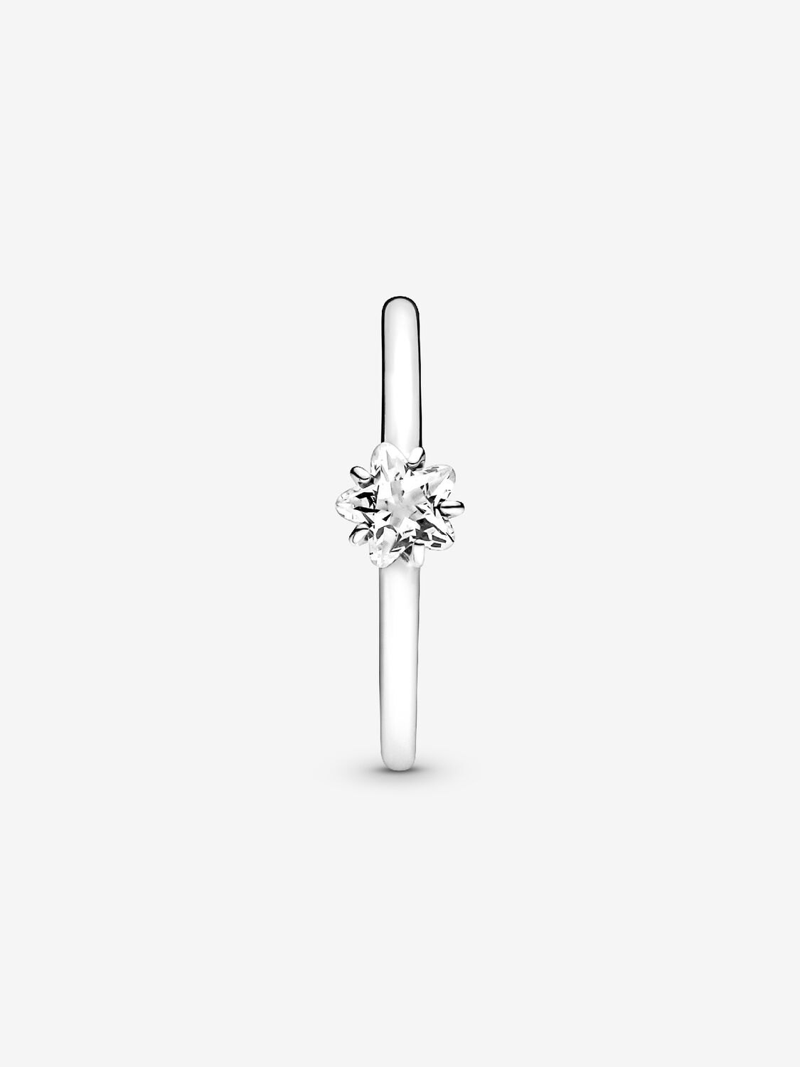192586c01 Celestial Sparkling Star Solitaire Ring | Sterling silver | Pandora US
