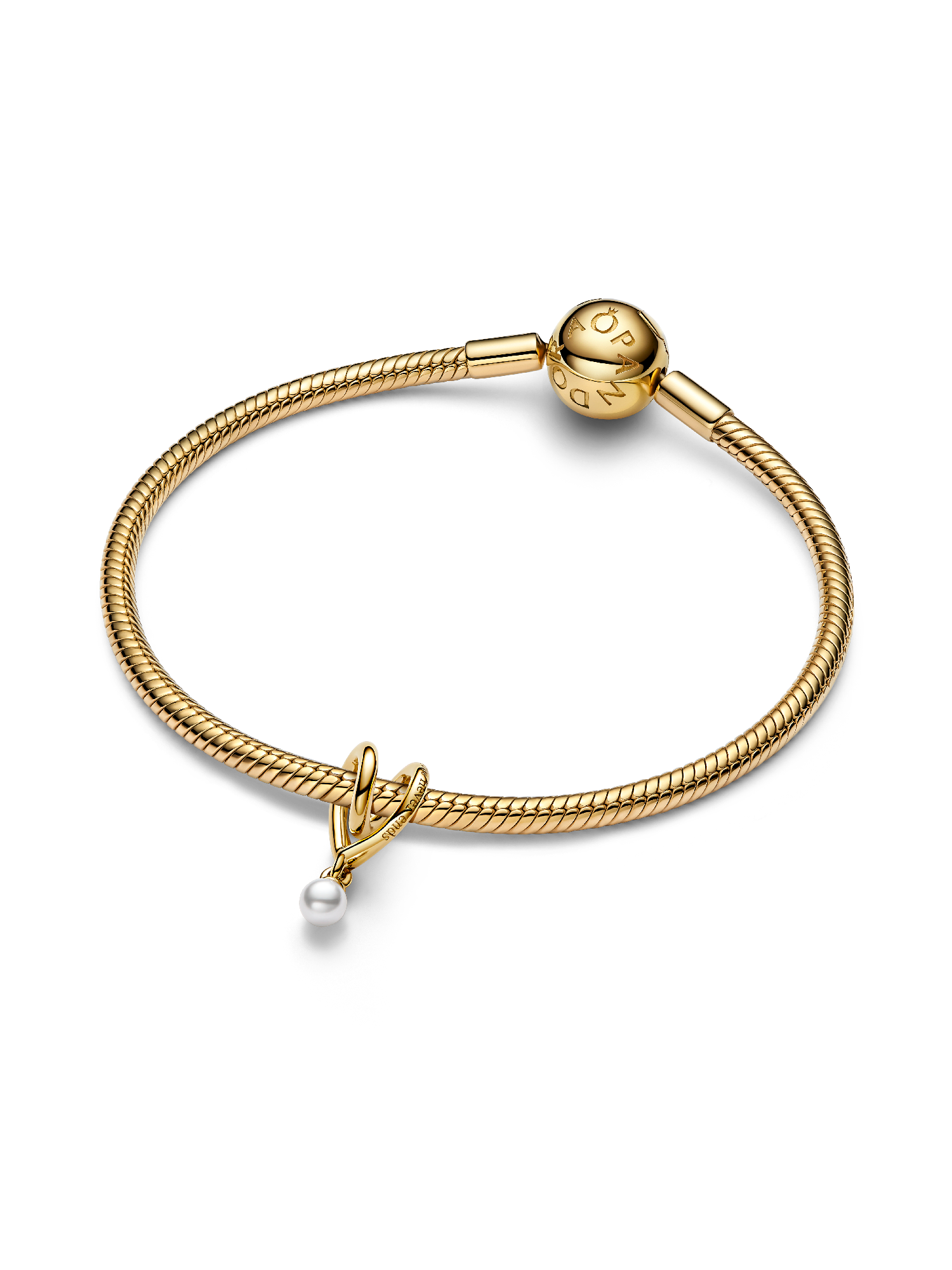 Wrapped Heart Charm | Pendant | Gold plated | Pandora US