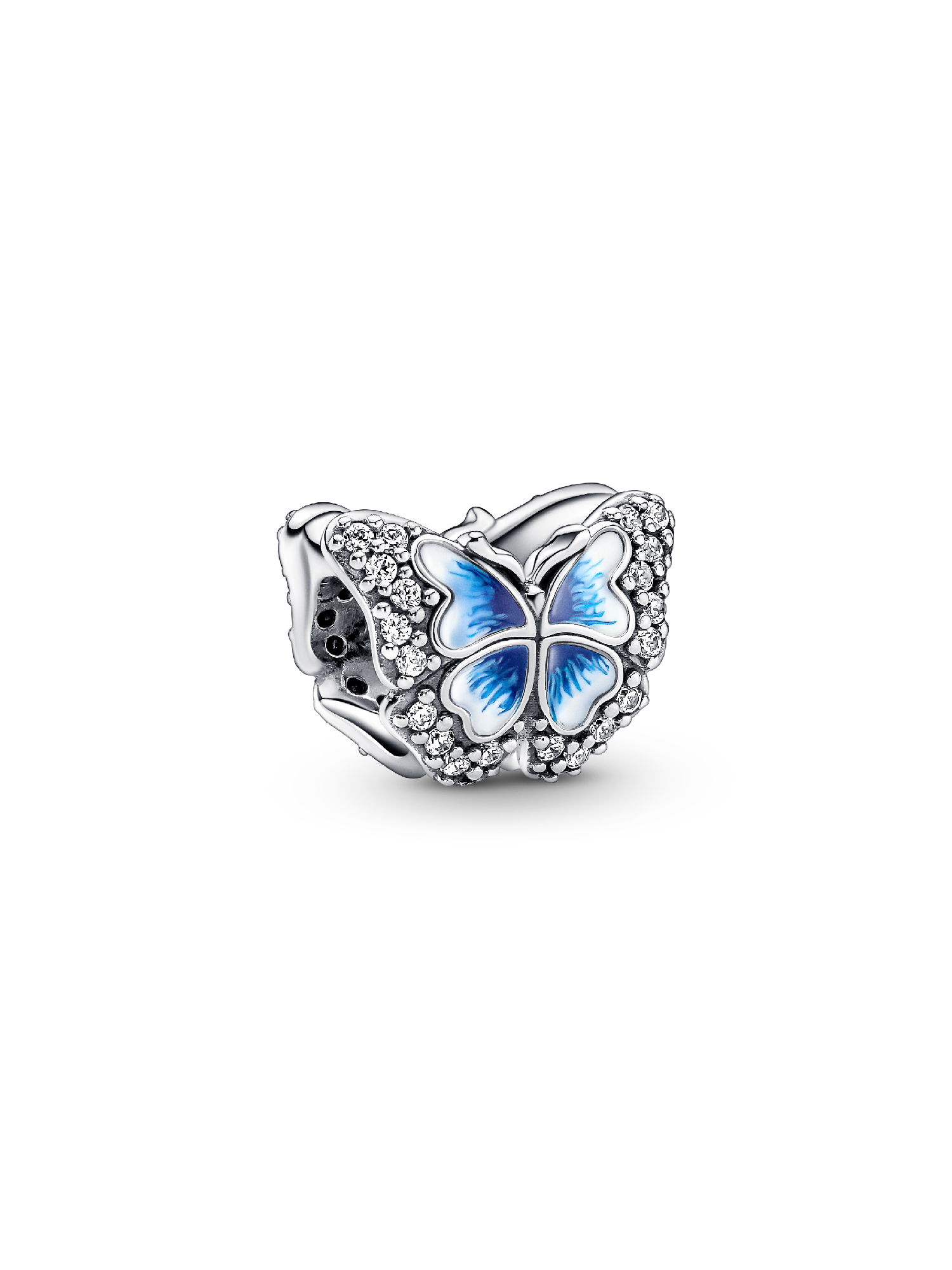 Blue Butterfly Sparkling Charm