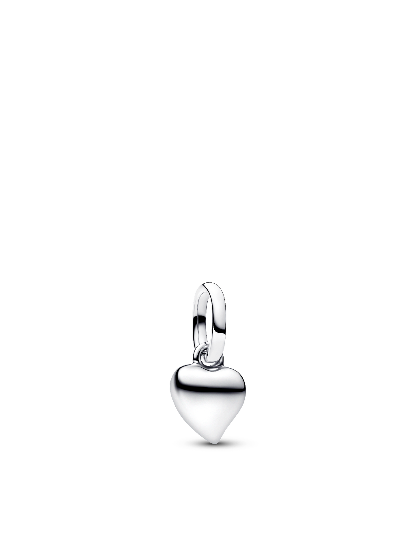 Женский шарм Pandora Heart Mini Dangle Charm, Sterling silver, цвет: Серебро — фото 1