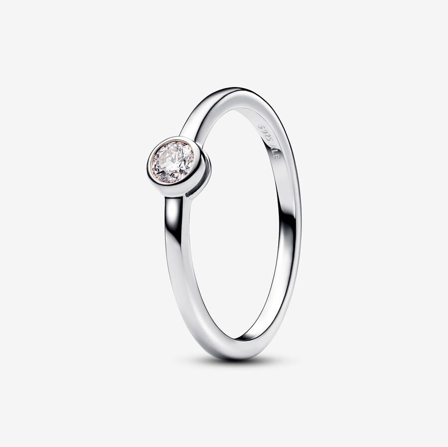 Pandora Era Lab-grown Diamond Bezel Ring 0.15 carat tw Sterling Silver image number 0