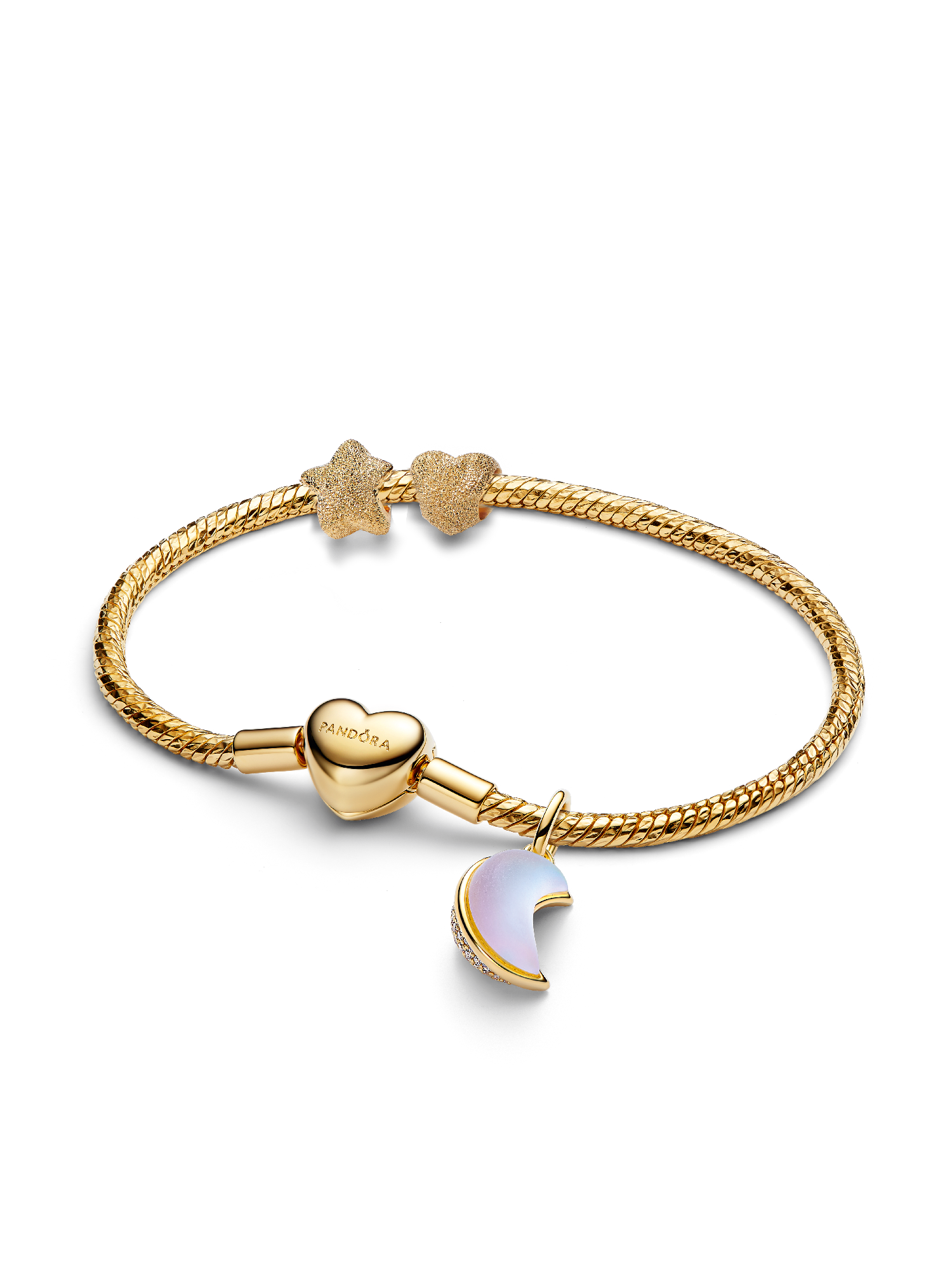 Crescent Charm Bracelet Set | Pandora US