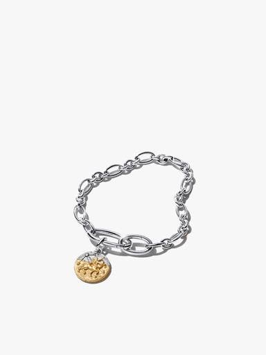 Sagittarius Medallion Bracelet Set