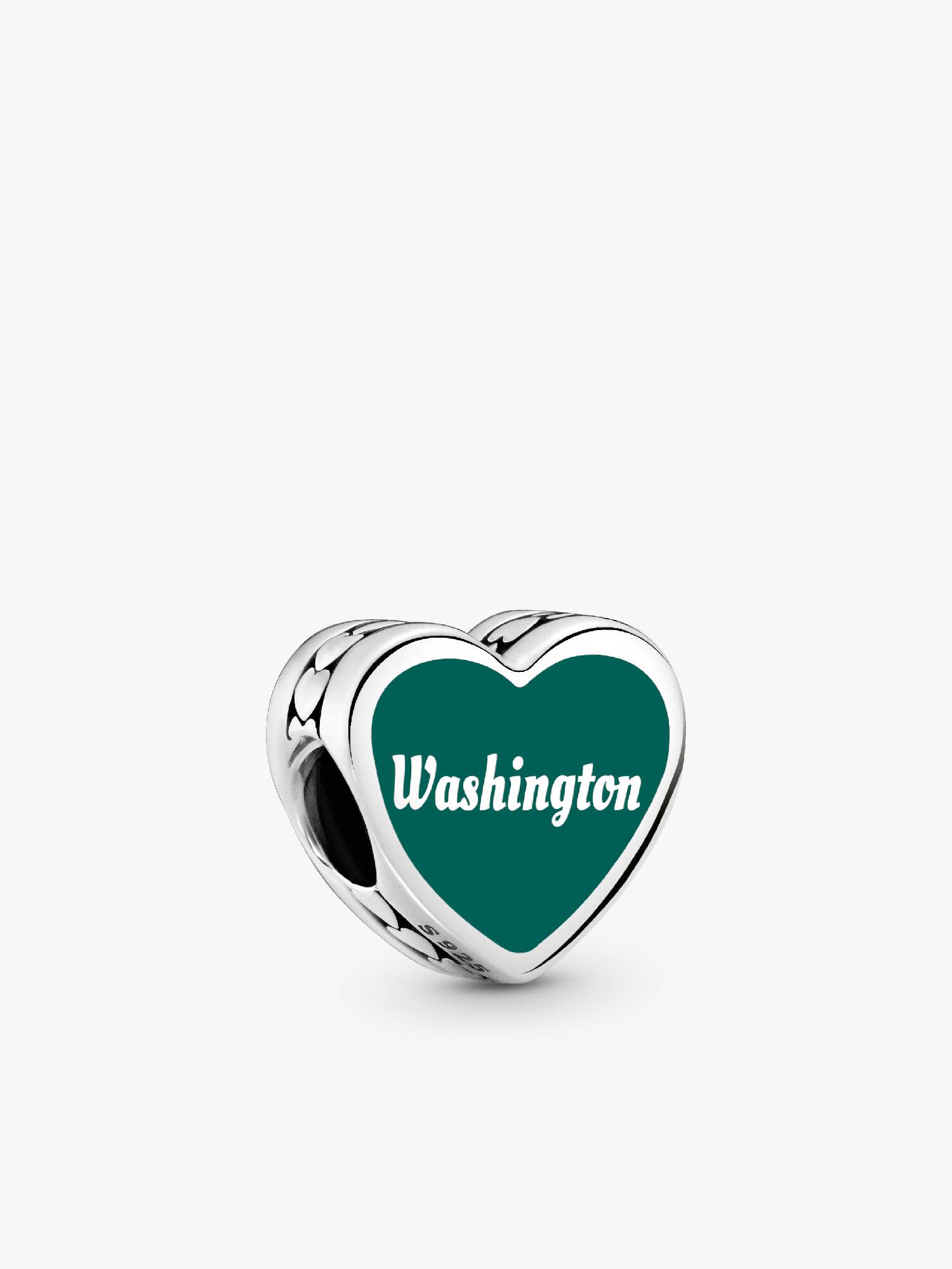 Washington State Scene Heart Charm