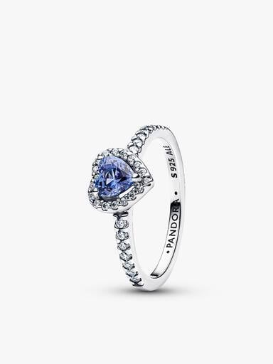 Celestial Love Elevated Heart Ring Duo