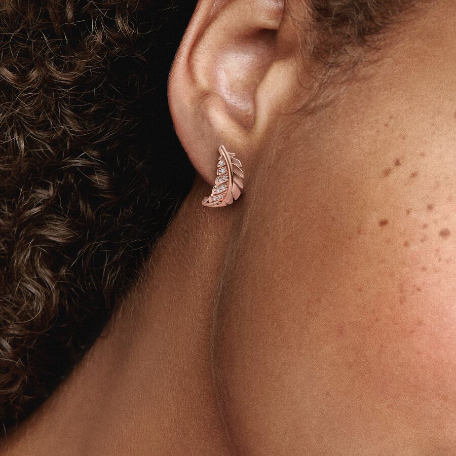 PANDORA Stud Earrings, Dazzling Droplets, Clear CZ - American Jewelry