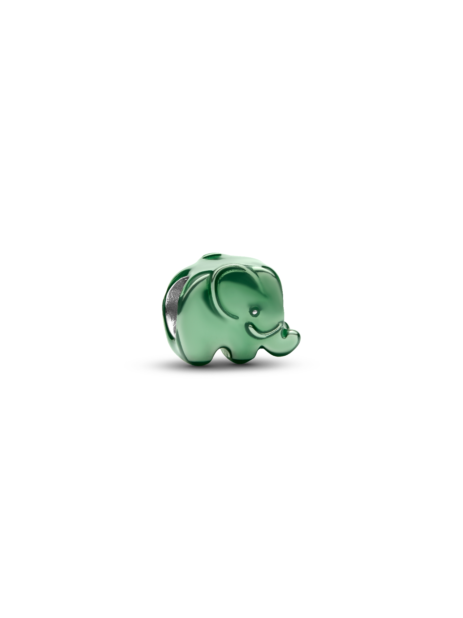Green Elephant Mini Charm