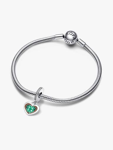 Clover Good Luck Dangle Charm